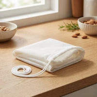 Juego de bolsas filtrantes de alta calidad en tela natural (lavables y reutilizables)