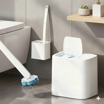 Varita desechable para limpiar el inodoro - 8 recambios Ocean Breeze