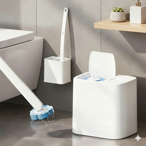 Varita desechable para limpiar el inodoro - 8 recambios Ocean Breeze