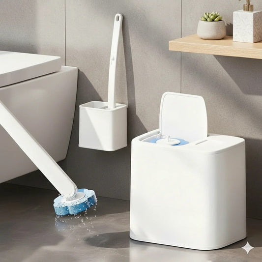 Varita desechable para limpiar el inodoro - 8 recambios Ocean Breeze