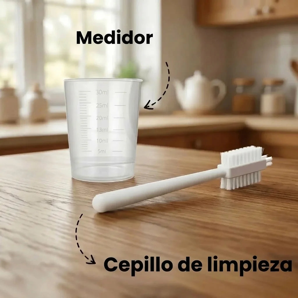 Cepillo + medidor