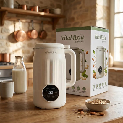 VitaMixia - Multifunción 8 en 1 para Preparar Bebidas Vegetales, Zumos y Mucho Más.