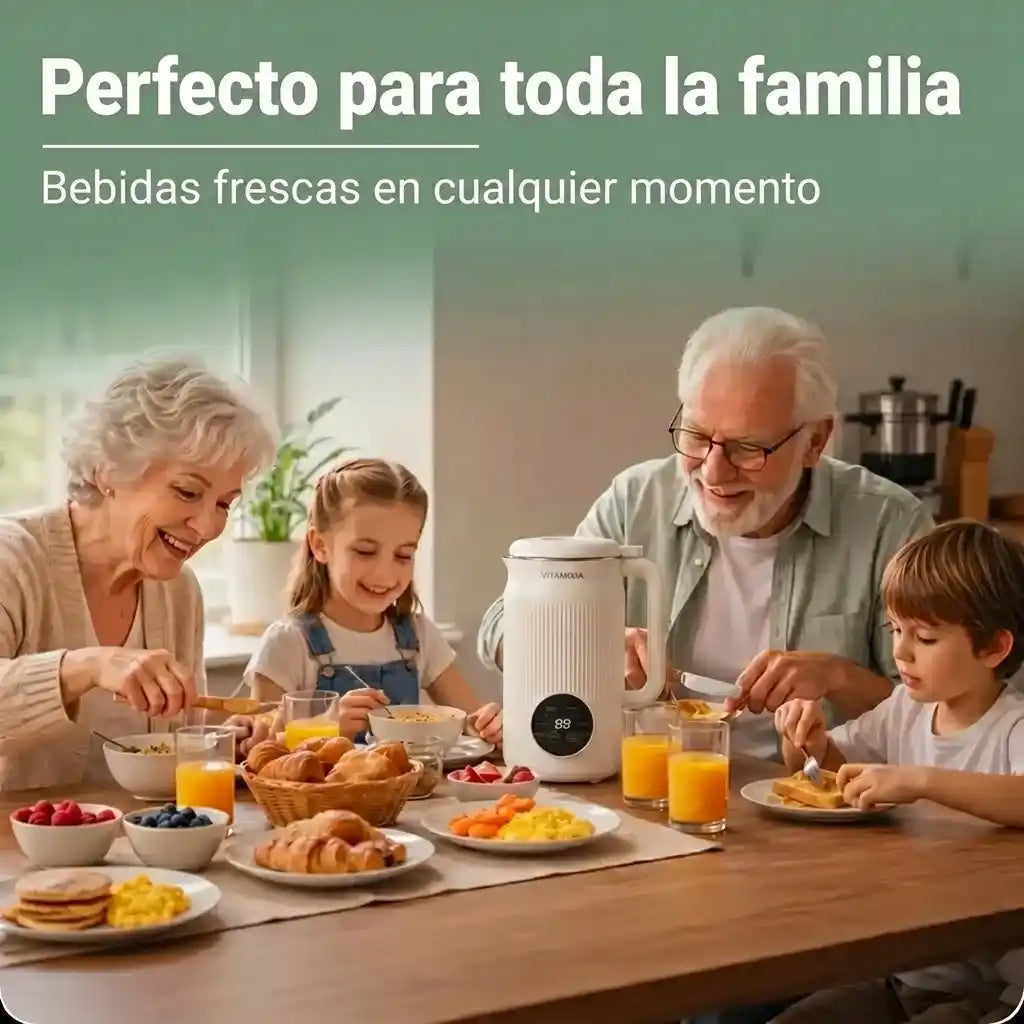 Vitamixia: el aparato 8 en 1 que conserva el 99,7 % de tu fibra (y se limpia solo)