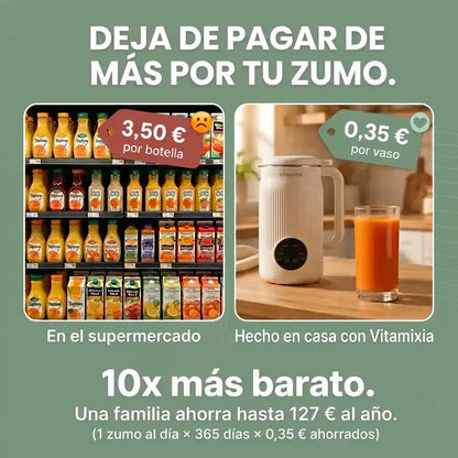 Vitamixia: el aparato 8 en 1 que conserva el 99,7 % de tu fibra (y se limpia solo)