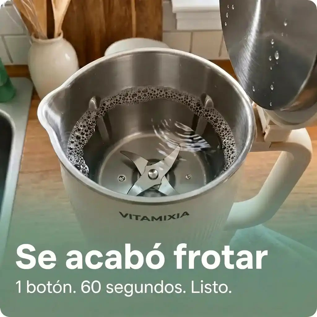 Vitamixia: el aparato 8 en 1 que conserva el 99,7 % de tu fibra (y se limpia solo)